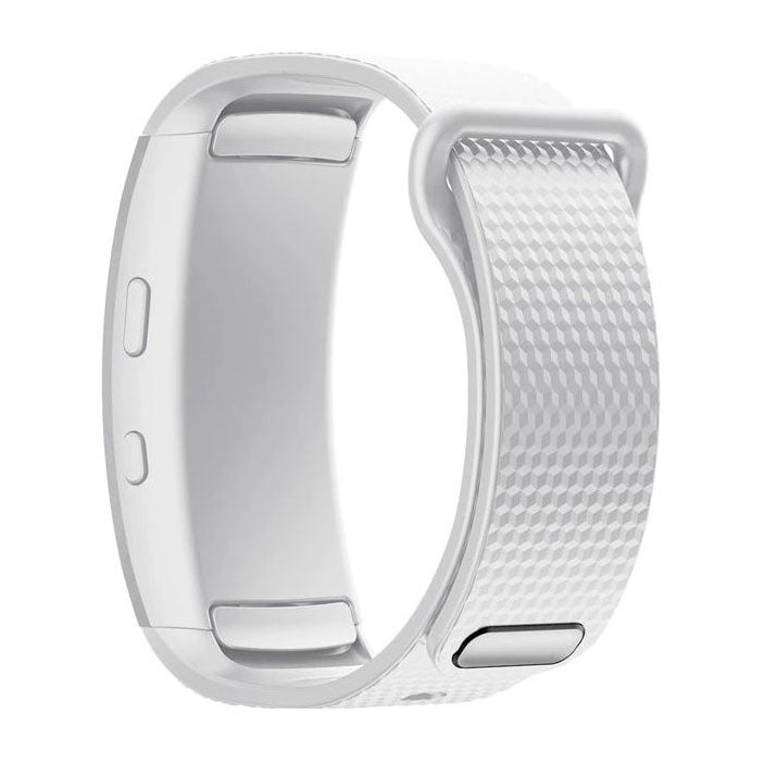 Strap For Samsung Gear Fit 2 Textured in white