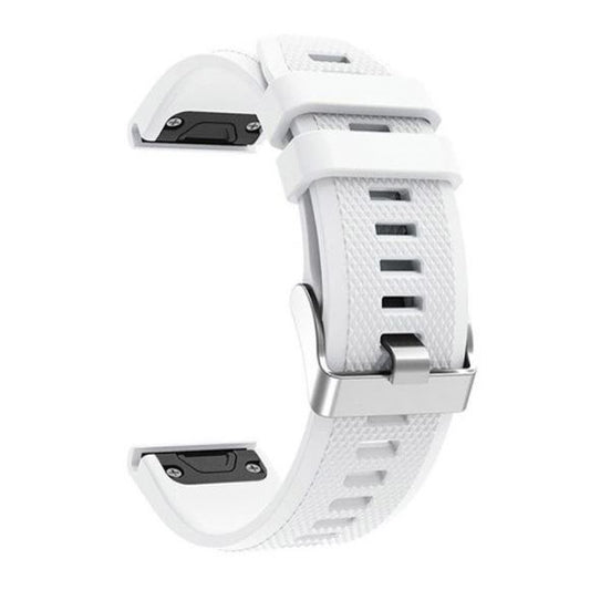 Silicone Strap Textured Forerunner 735 in white