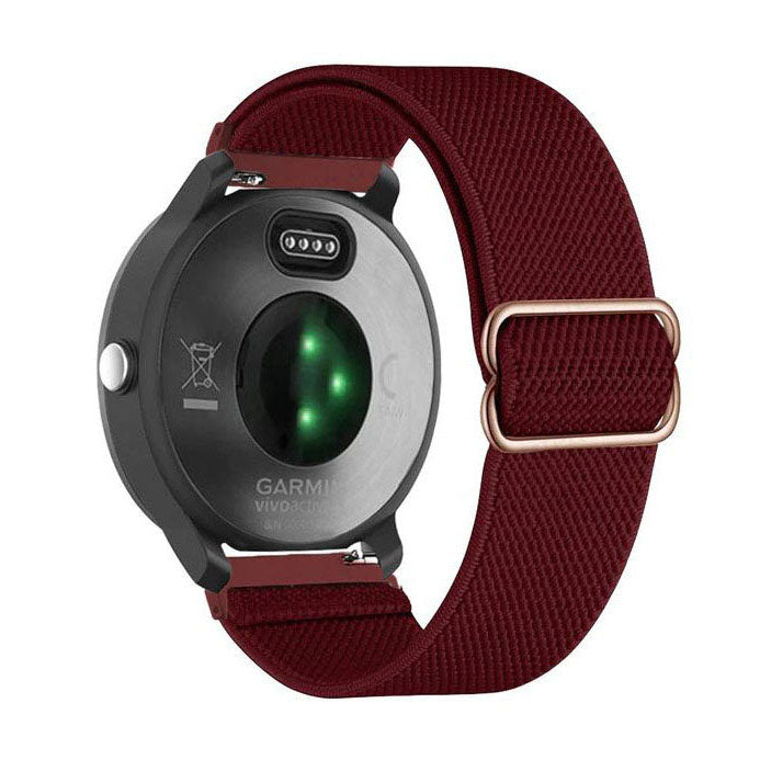 Strap For Garmin Forerunner 55 Plain in wine