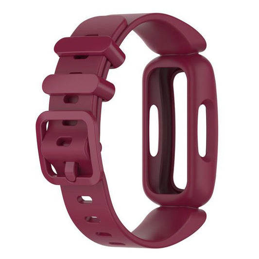 Fitbit Inspire 2 Strap Silicone One Size in wine red