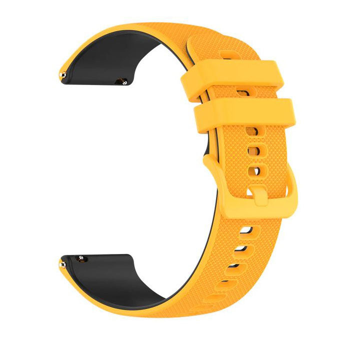 Garmin Forerunner 645 Strap Ireland Buckle Silicone in yellow black