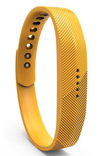 Strap For Fitbit Flex 2 Plain in yellow