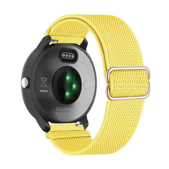 Forerunner 55 Strap Nylon Loop One Size in yellow