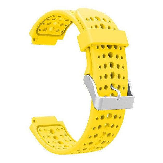 One Size Strap Silicone Forerunner 620 Buckle in yellow