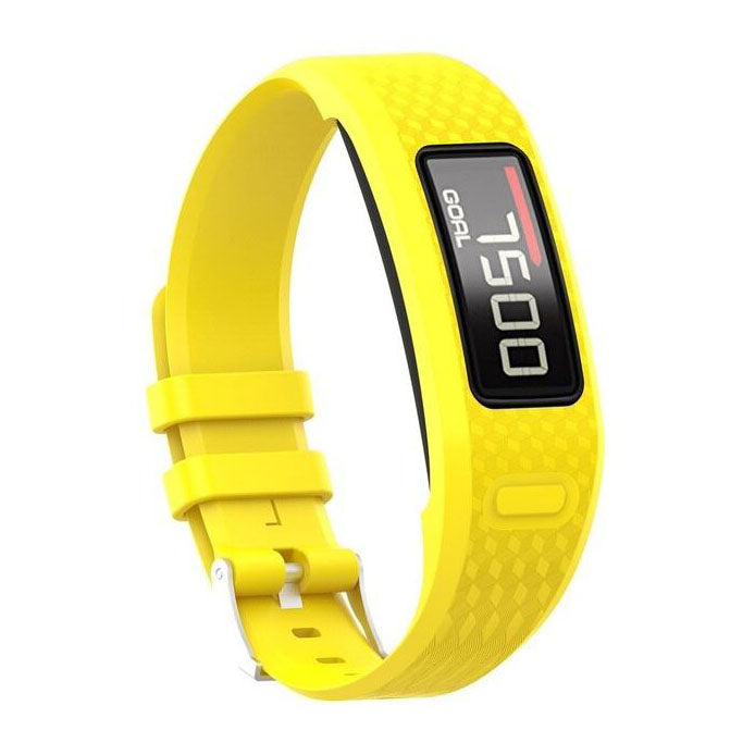 Strap For Garmin Vivofit 2 Textured in yellow