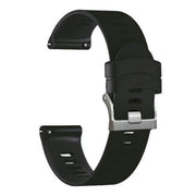 amazfit bip 3 textured silicone strap in black