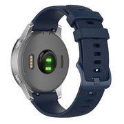 Amazfit GTR 4 plain silicone replacement band in midnight blue