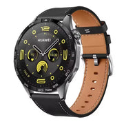 Coros Apex 2 Pro plain leather strap replacement in black