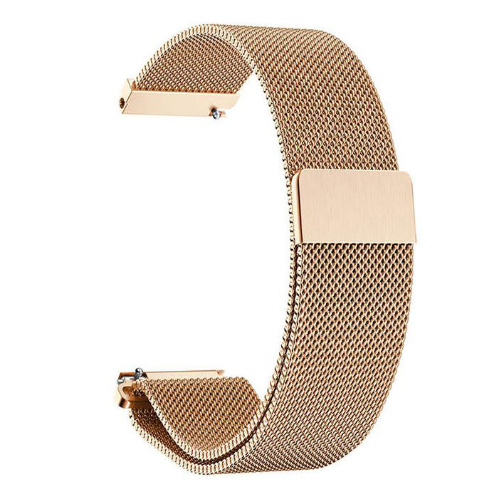 Coros Apex 2 Pro breathable Milanese band in rose gold