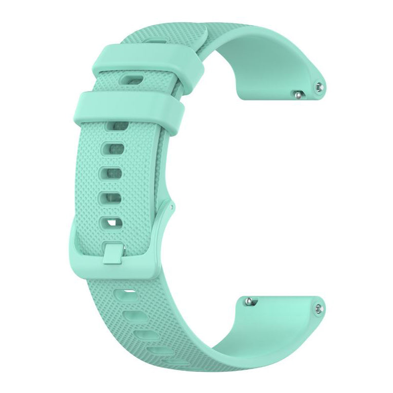 Coros Apex 46mm silicone replacement strap in teal