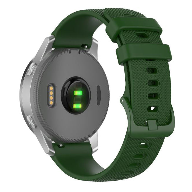 Coros Apex Pro comfortable silicone watch band in army green