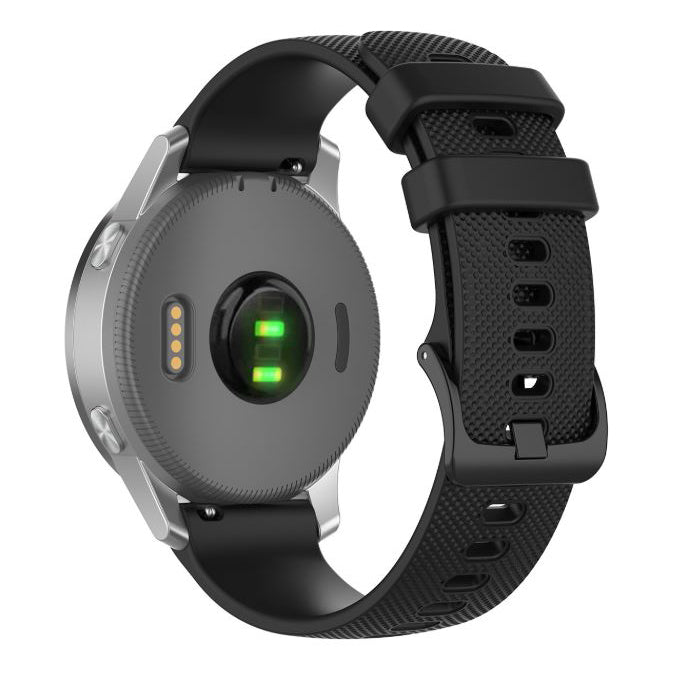 Coros Apex Pro premium silicone replacement strap in black
