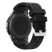 Coros Apex Pro silicone strap textured finish in black