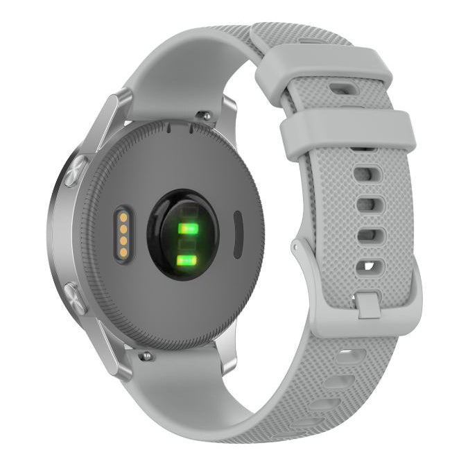 Coros Apex Pro plain silicone watch strap in grey
