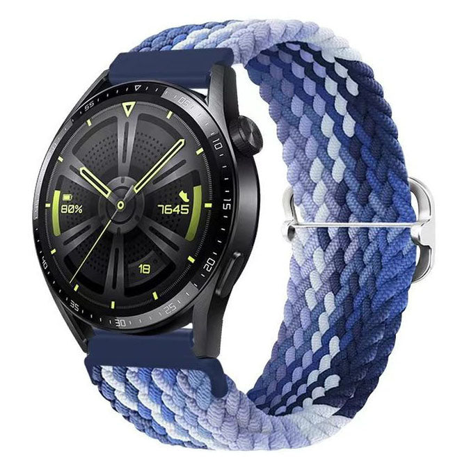 Coros Apex Pro adjustable loop strap in blueberry blue