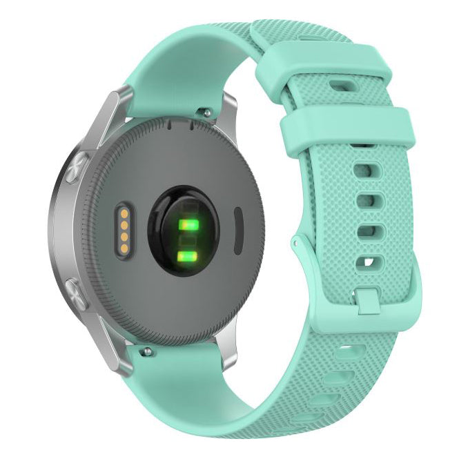 Coros Apex Pro quick release silicone band in teal