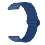 Coros Apex Pro ribbed silicone watch strap in midnight blue