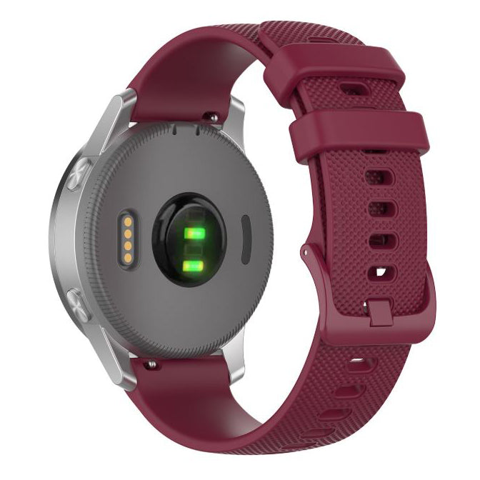 Coros Apex Pro replacement smartwatch strap in wine red