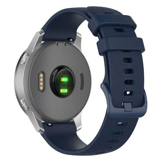 Coros Apex Pro durable silicone wrist strap in midnight blue