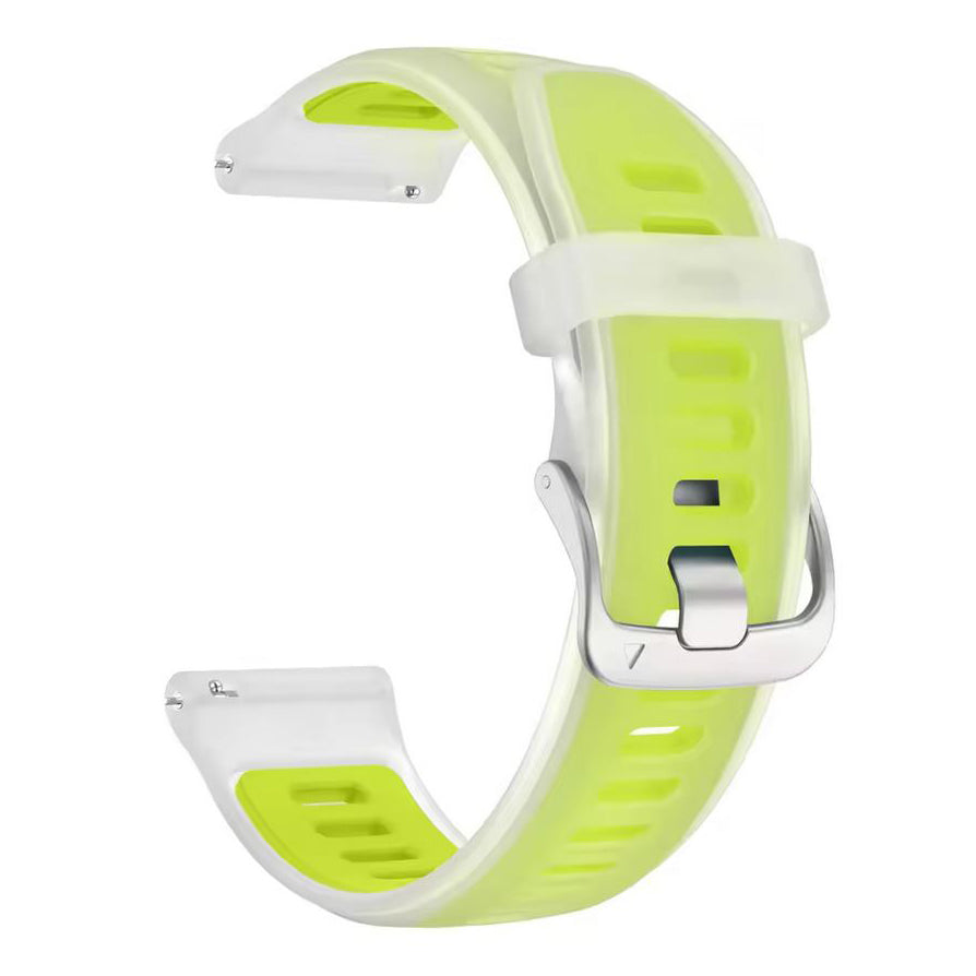Coros Apex Pro silicone wristband replacement in bright green