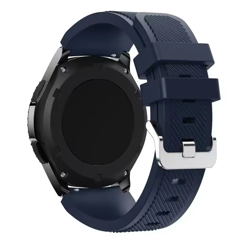 Coros Apex Pro comfortable silicone watch band in midnight blue