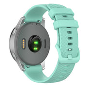 coros pace 4 silicone strap plain design in teal