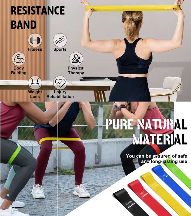 resistance bands for stretching and strength