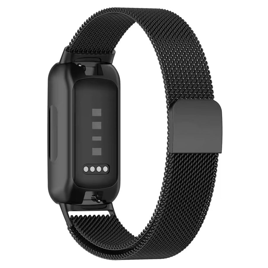 Fitbit Inspire 3 stainless steel strap in black