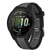 garmin forerunner 245 music silicone band in black grey