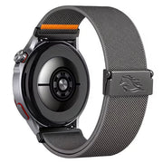 Garmin Approach S44 nylon replacement watch strap in dark grey