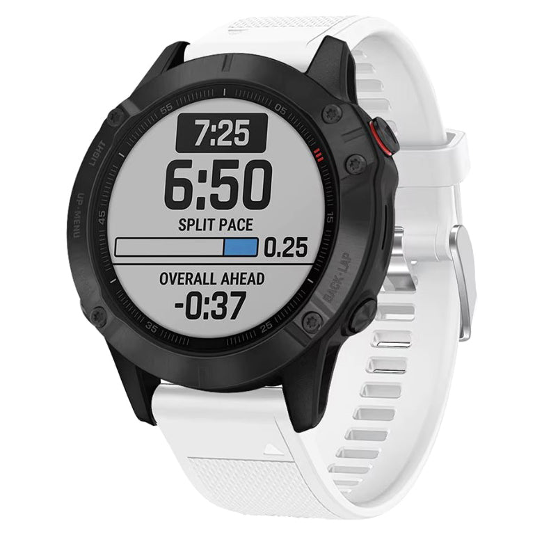 Garmin D2 Mach 2 classic silicone wristband in white