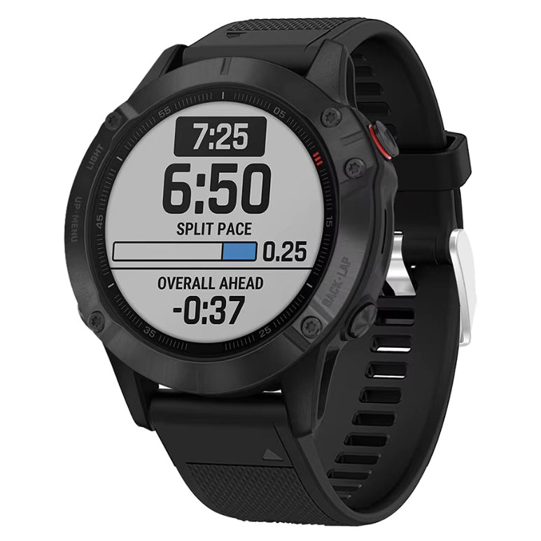Garmin D2 Mach 2 buckle fastening detail in black
