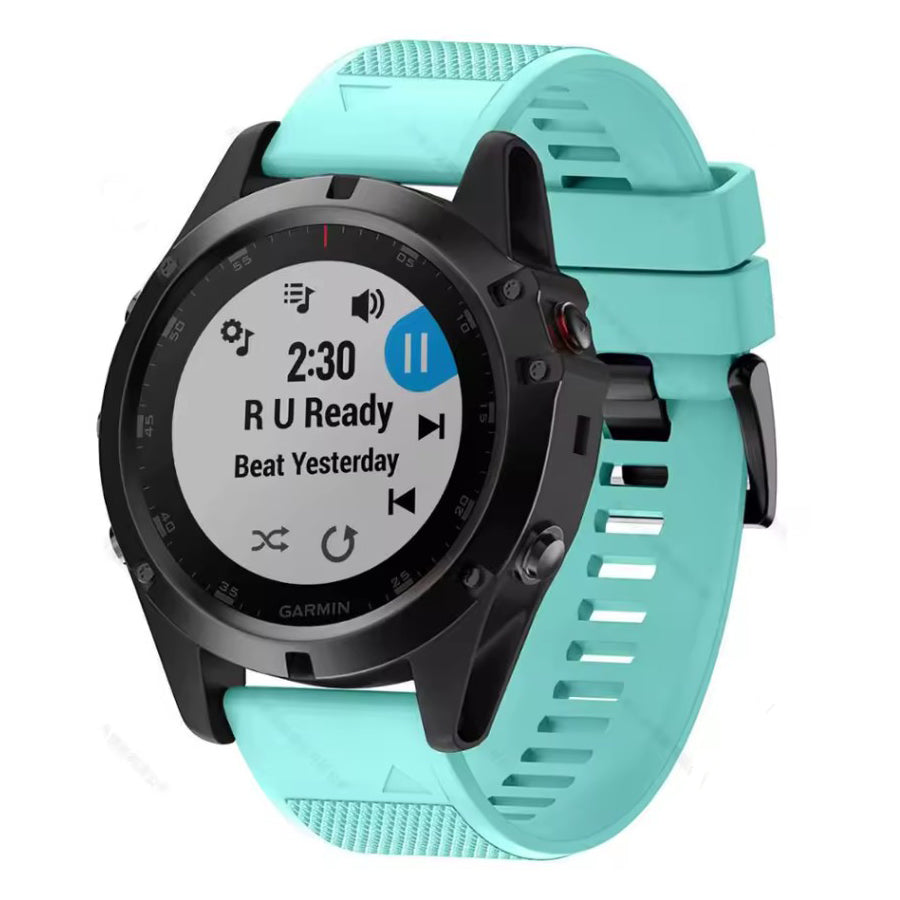 Garmin Epix Pro Gen 2 Textured Replacement Strap in teal