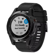 Garmin Epix Pro Gen 2 silicone band in black