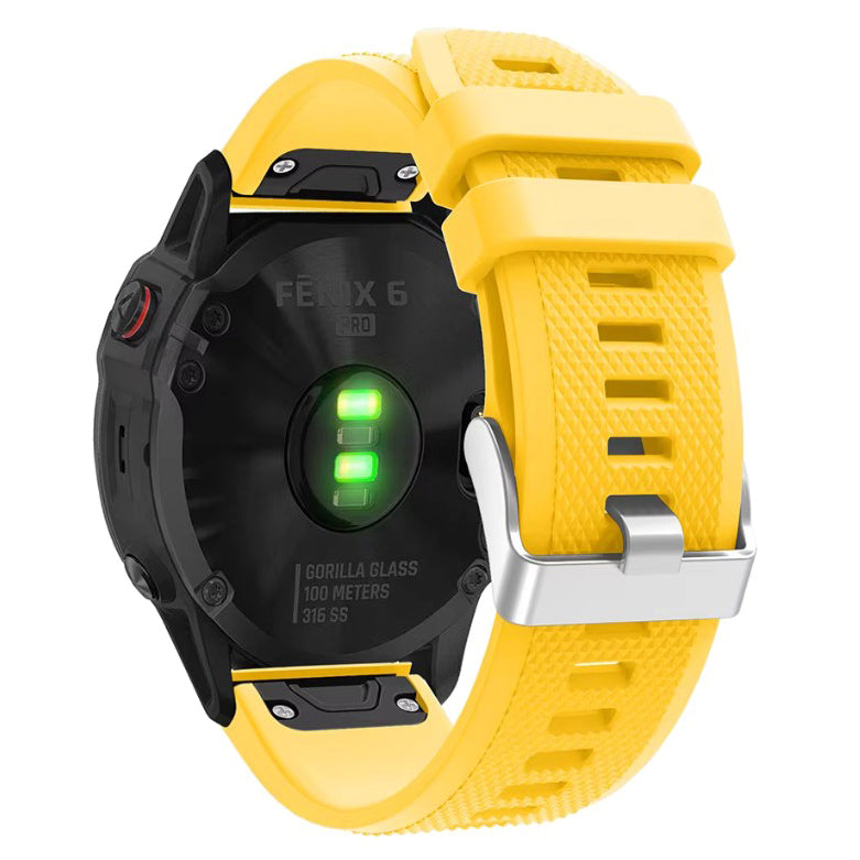 Garmin Epix Pro Gen 2 watch strap in yellow