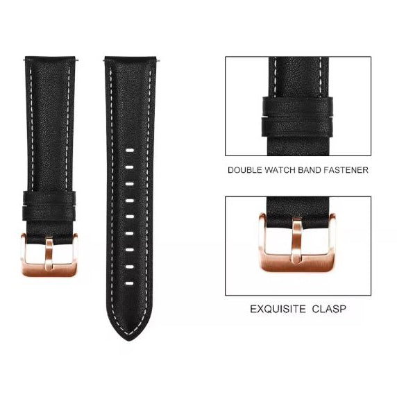 Garmin Forerunner 165 buckle PU leather wristband