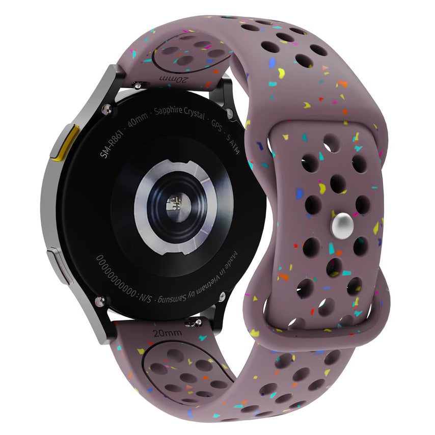 Garmin Forerunner 255S Music speckled band in smoky purple