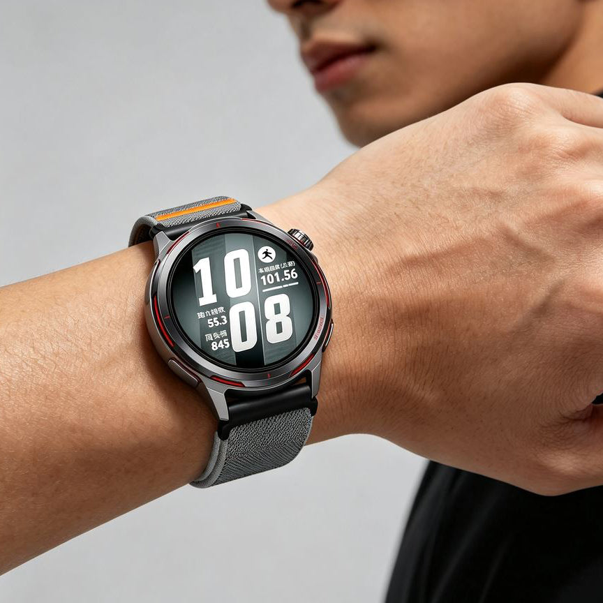 Nylon watch strap compatible with Forerunner 255S