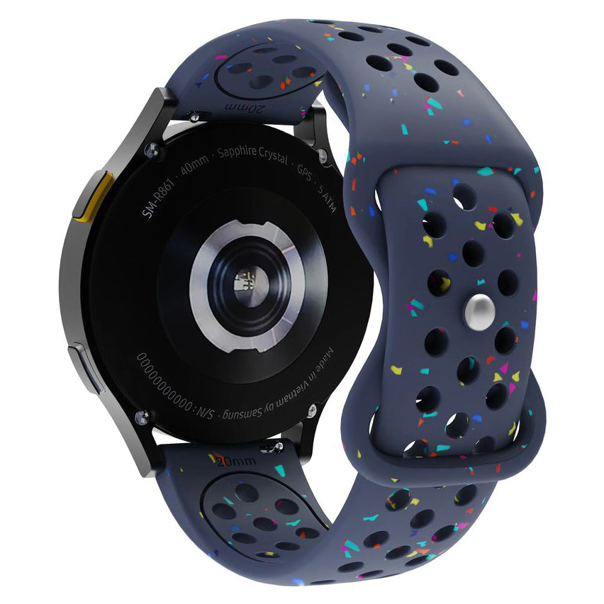 Garmin Forerunner 255S adjustable replacement band in midnight blue