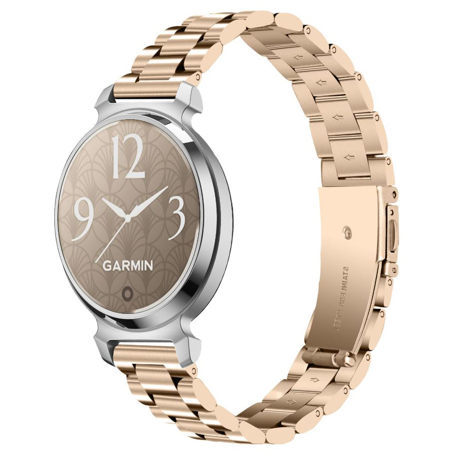 Garmin Lily 2 Active quick release strap in champagne gold