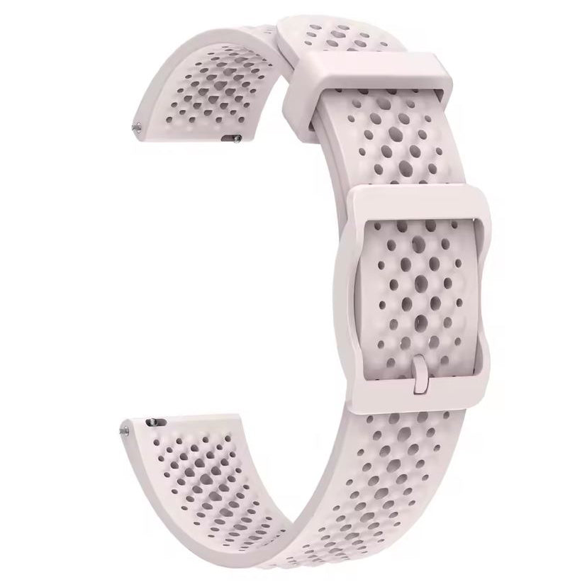 Garmin Lily 2 breathable waterproof watch strap in light pink