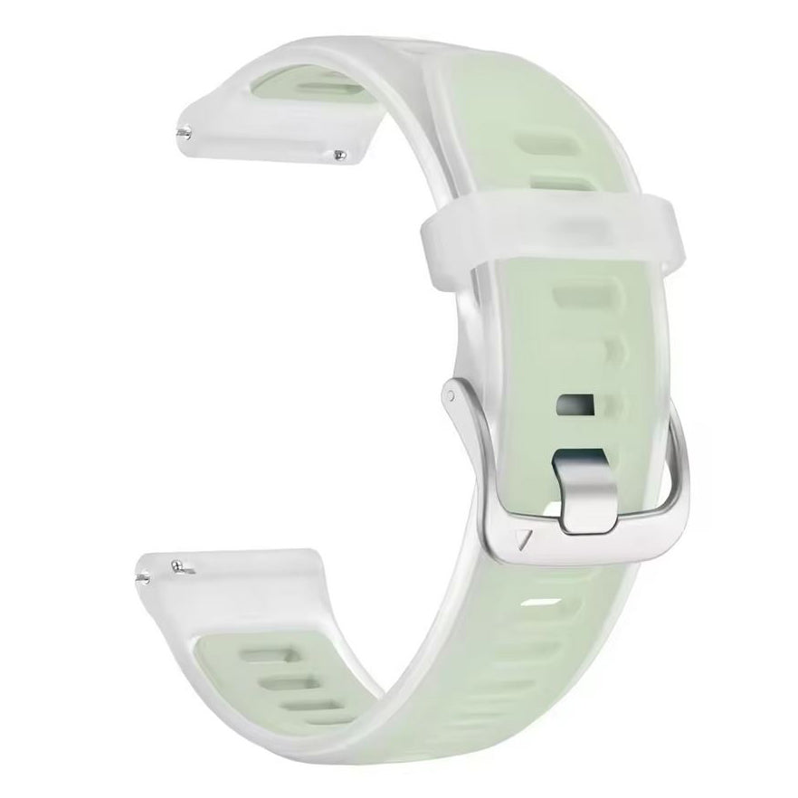 garmin venu 2 plus silicone wristband in light green