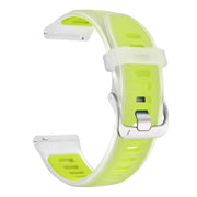 garmin venu 2 silicone replacement strap in bright green