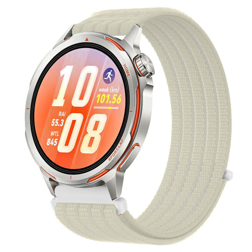 Garmin Venu Adjustable Braided Nylon Wristband in beige