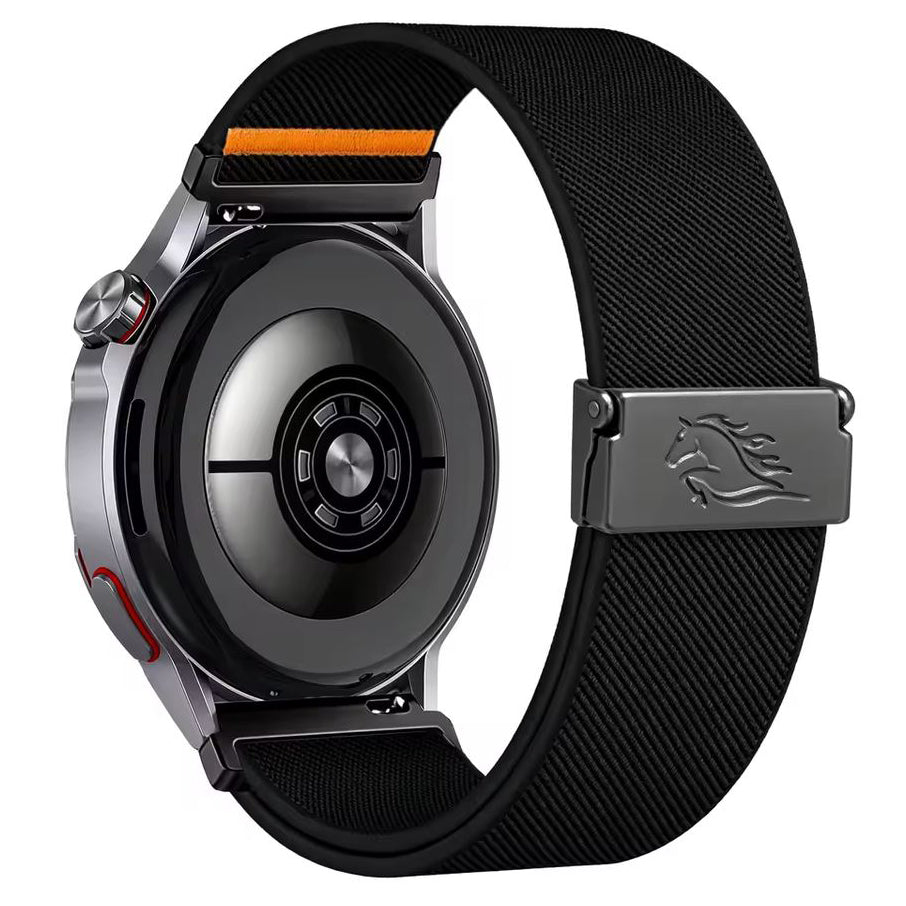 Garmin Vivoactive 3 nylon Pegasus replacement strap in black