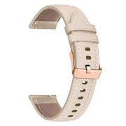 garmin vivoactive 5 pu leather strap in apricot