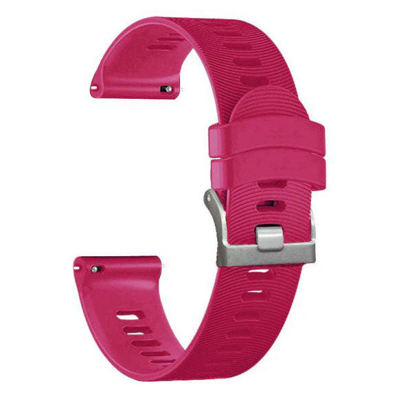 huawei watch 2 replacement band grooved surface in dark purple
