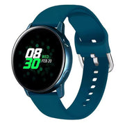 huawei watch 2 silicone strap classic design in dark blue
