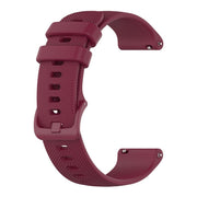 Polar Grit X Pro Silicone Replacement Strap in wine red