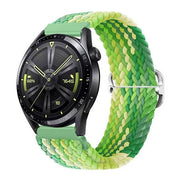 Polar Grit X2 Pro breathable nylon strap replacement in lime green